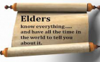 A conversation with the Elders:  part 1